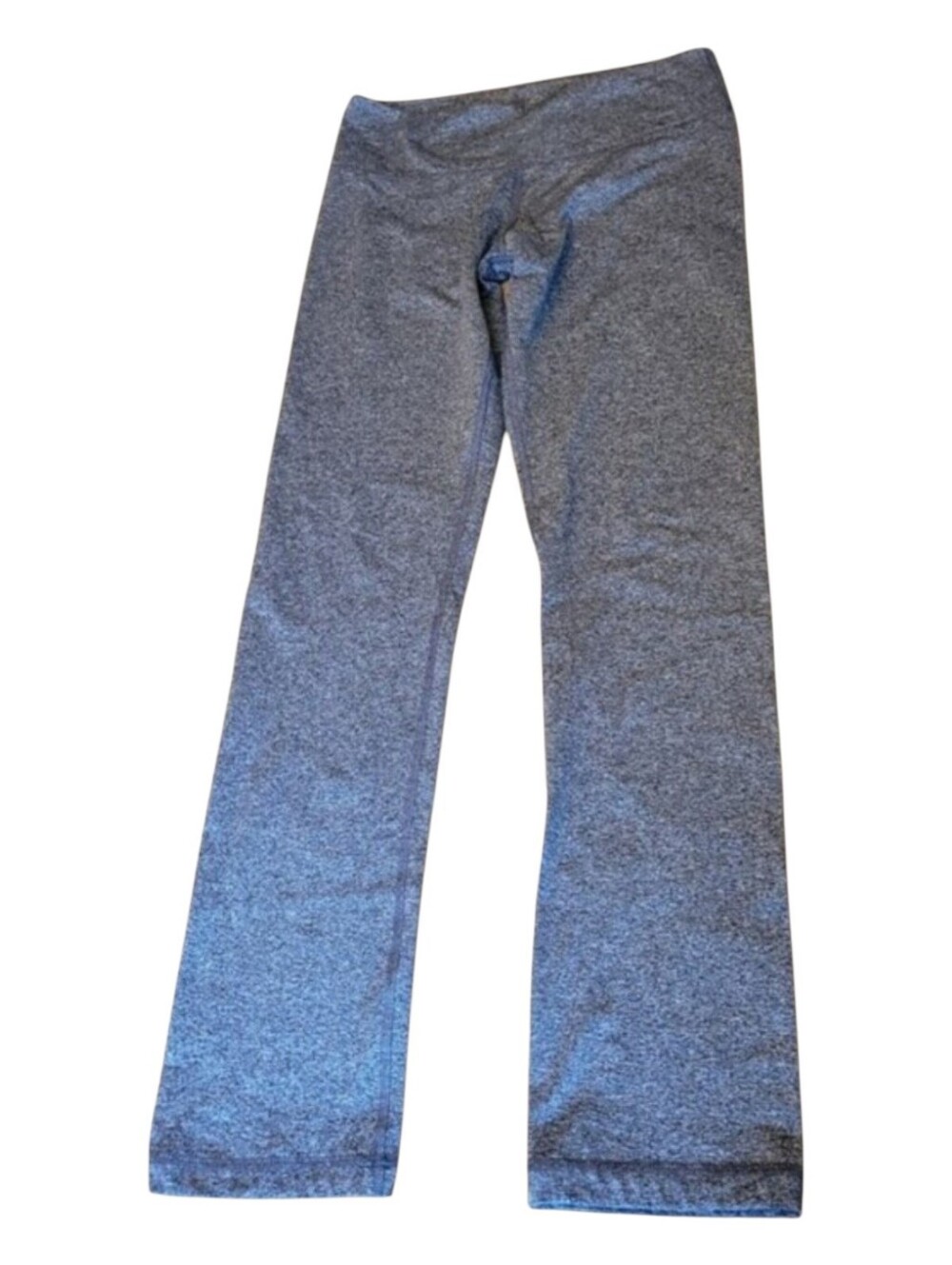 90 Degrees Heather Gray Stretch Flare Leggings